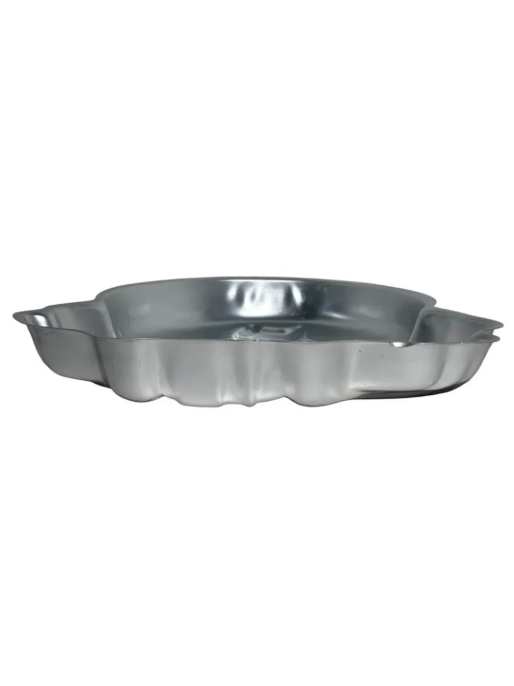 Wilton Batman Cake Pan Mold #2105-6501 Silver Aluminum Vintage 1989 DC Comics